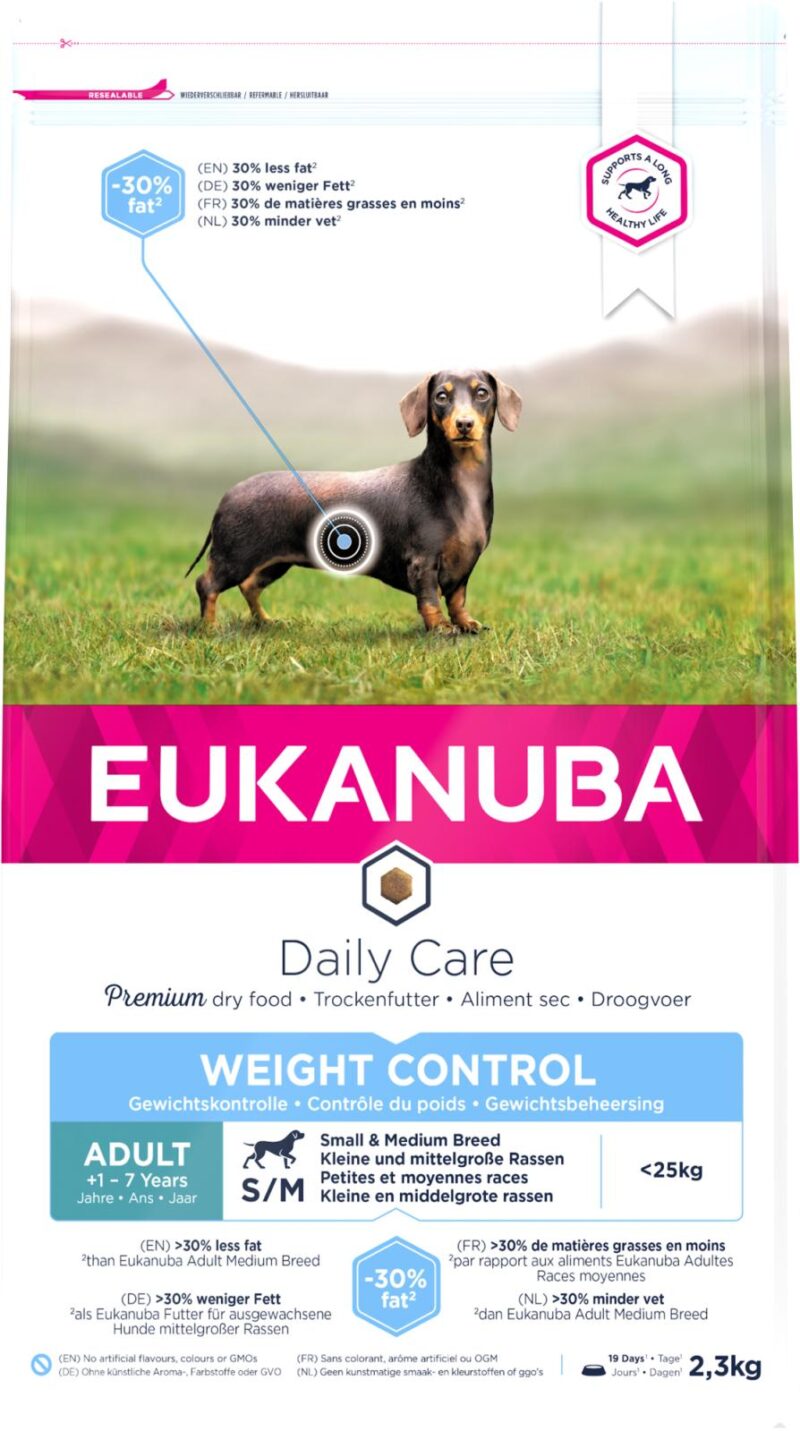 Eukanuba Daily Care Small/Medium Weight Control
